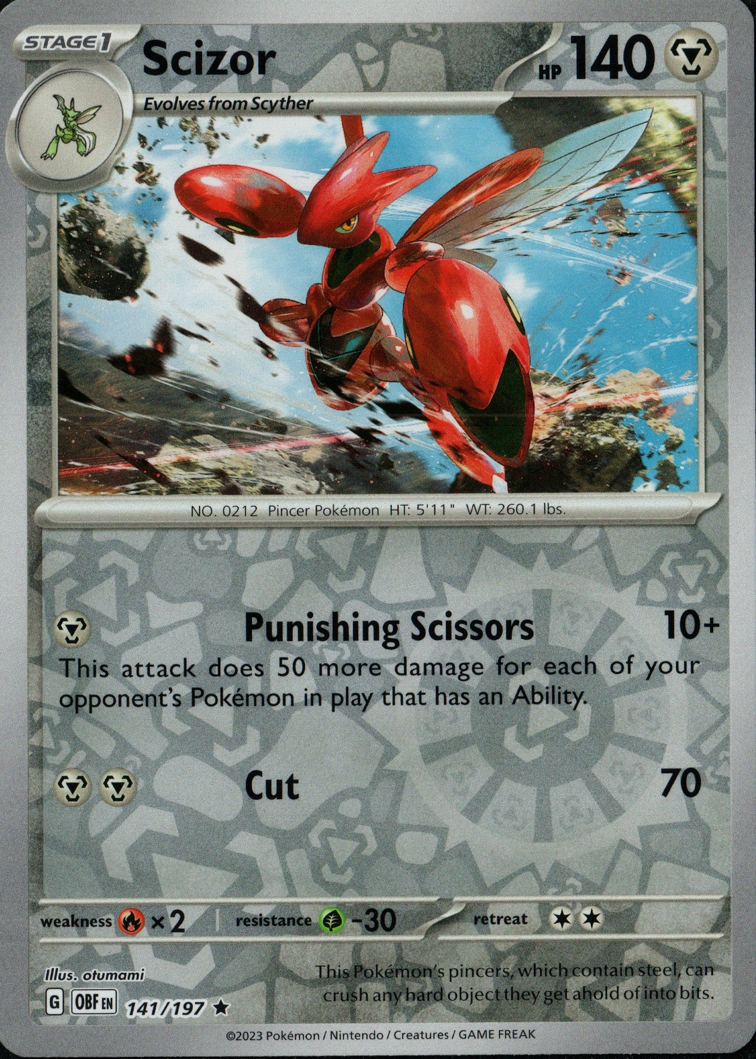 Scizor 141/197