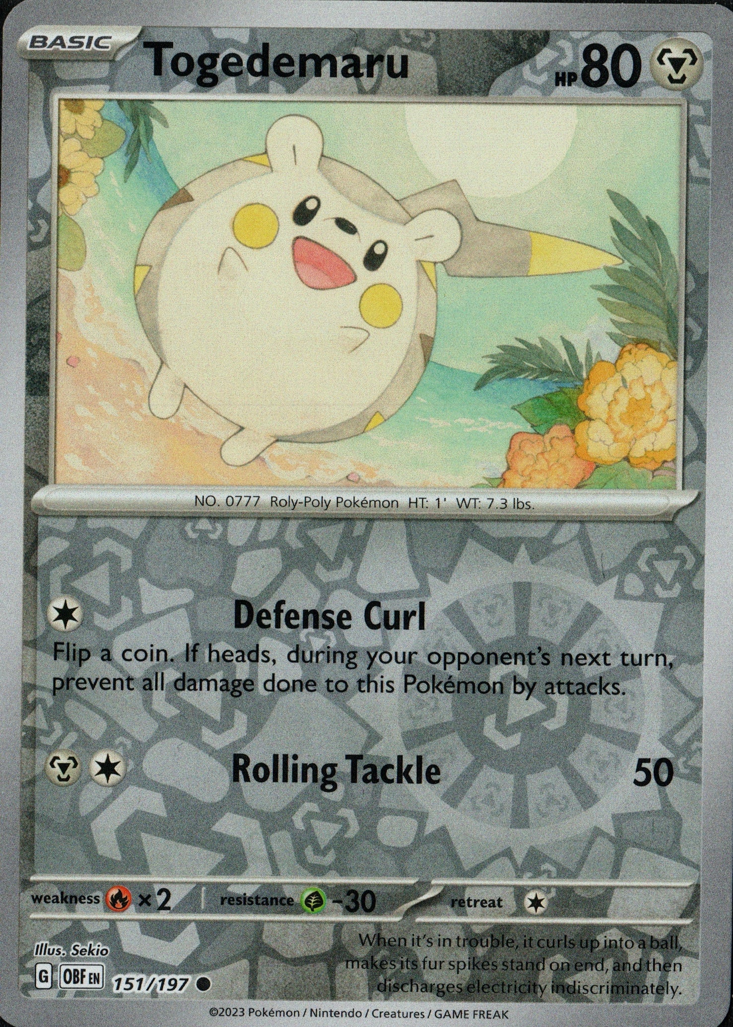 Togedemaru 151/97