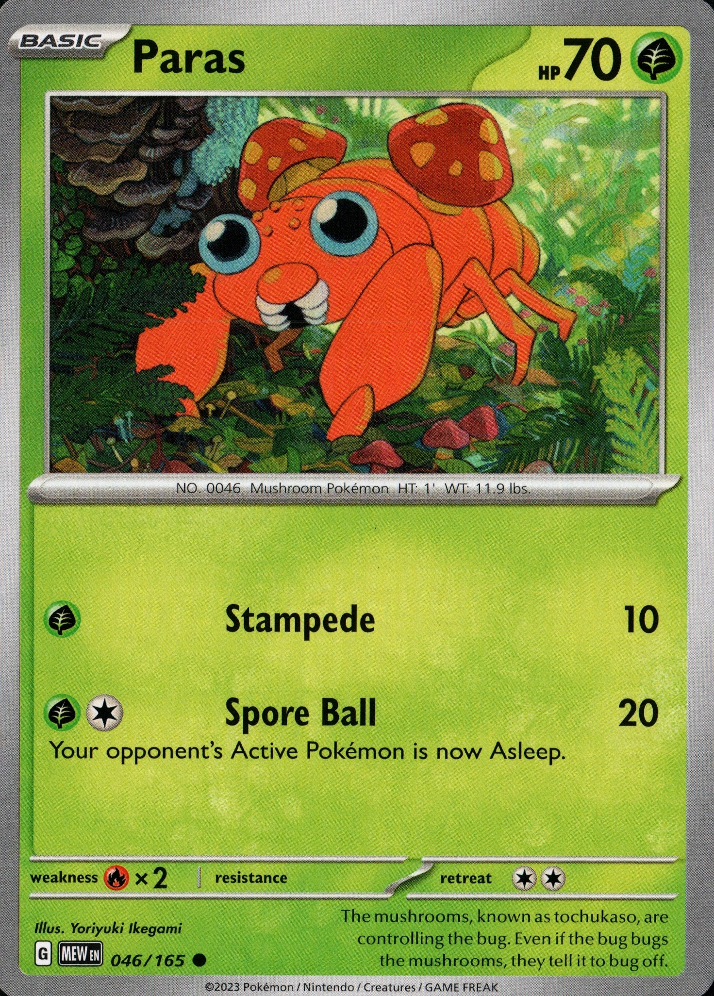 Paras 046/165 – Chicago Card Collectors